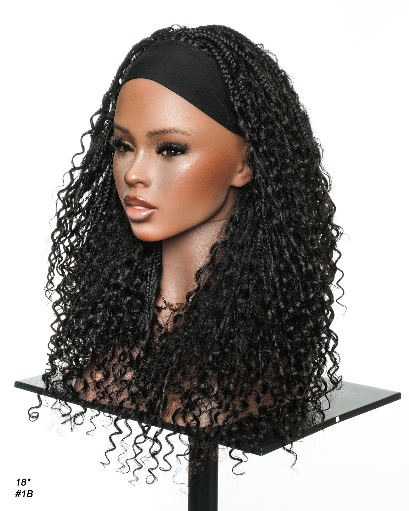 Headband Boho Braided Wig