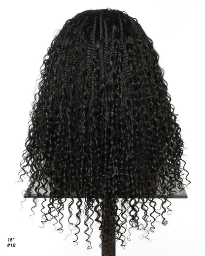 Headband Boho Braided Wig