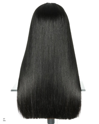 Super Double Drawn Bone Straight 22" 13*4 Lace Frontal 100% Human Hair Wig