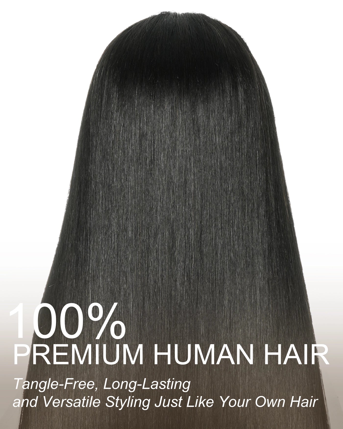 Super Double Drawn Bone Straight 22" 13*4 Lace Frontal 100% Human Hair Wig
