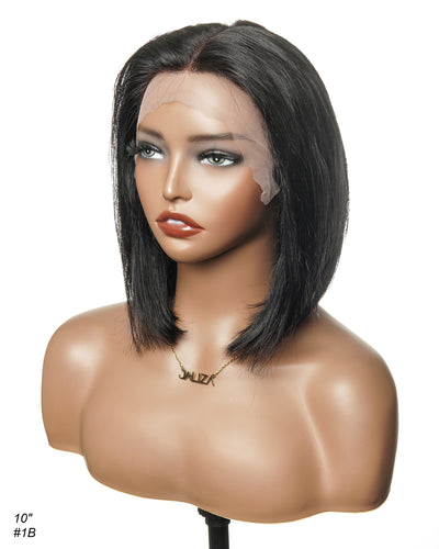 Bobrina 100% Human Hair Glueless Pre Bleached Knots Deep Wave Wig - Pre Plucked（US only）