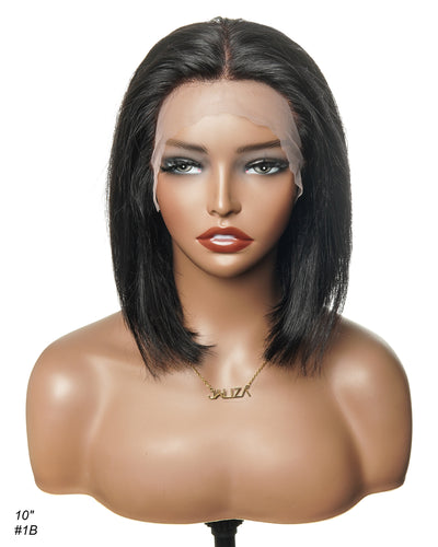 Bobrina 100% Human Hair Glueless Pre Bleached Knots Deep Wave Wig - Pre Plucked（US only）