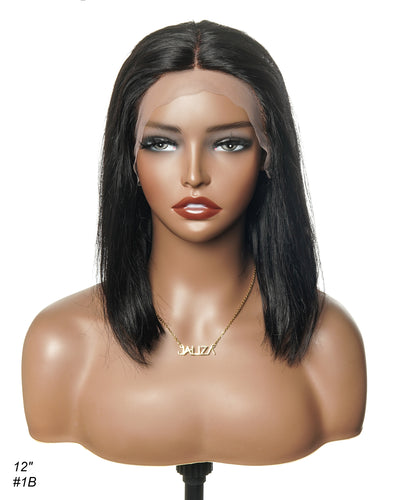 Bobrina 100% Human Hair Glueless Pre Bleached Knots Deep Wave Wig - Pre Plucked（US only）
