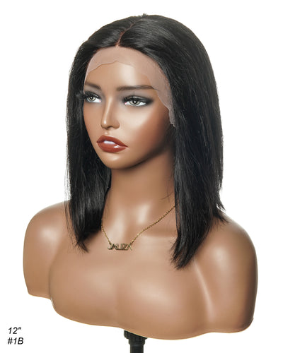 Bobrina 100% Human Hair Glueless Pre Bleached Knots Deep Wave Wig - Pre Plucked（US only）