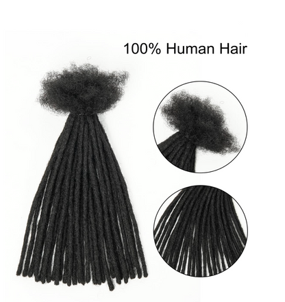 Thanksgiving Gift Box: 100% Human Hair Locs Extensions 90 LOCS