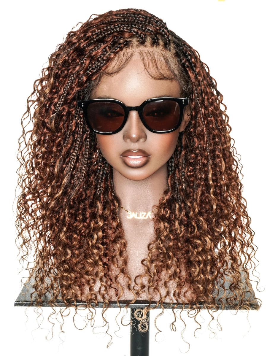 Lulu - 18" Mix Color 30&33 Bora Bora Boho Braided Wig