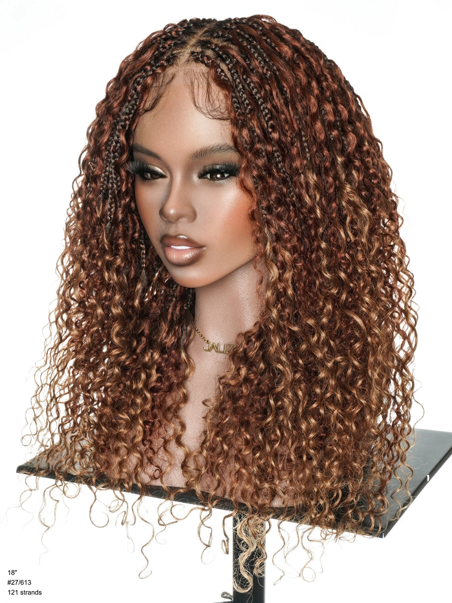 Lulu - 18" Mix Color 30&33 Bora Bora Boho Braided Wig