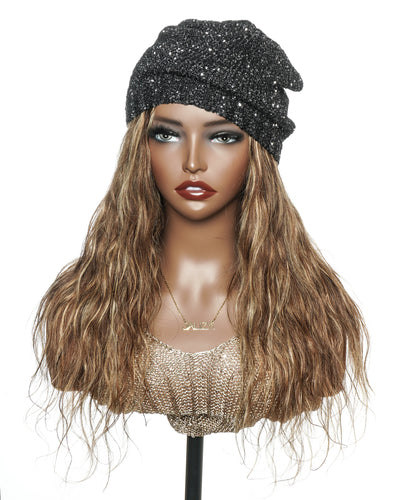 Michelle - 22" Balayage #4/30/27 Pre Bleached Swiss HD Full Lace Bora Bora Boho Box Braided Wig