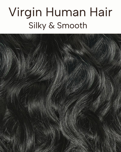 Michelle Braiding Hair Kit - Salon Solution Pre-Separated Human Hair Bulk Hair & Synthetic Fiber