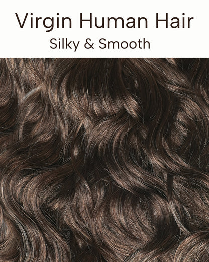 Michelle Braiding Hair Kit - Salon Solution Pre-Separated Human Hair Bulk Hair & Synthetic Fiber