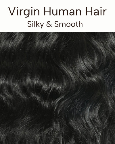 Michelle Braiding Hair Kit - Salon Solution Pre-Separated Human Hair Bulk Hair & Synthetic Fiber