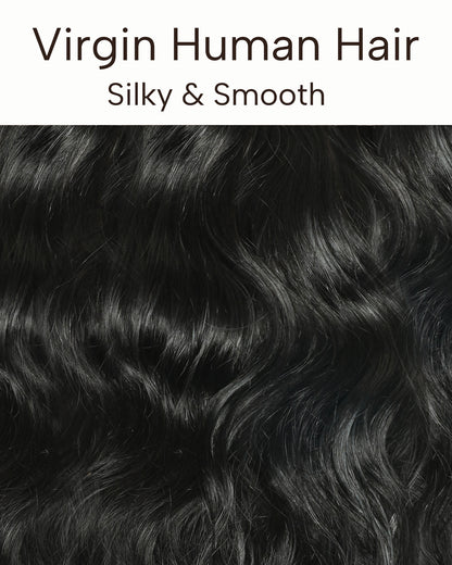 Michelle Braiding Hair Kit - Salon Solution Pre-Separated Human Hair Bulk Hair & Synthetic Fiber