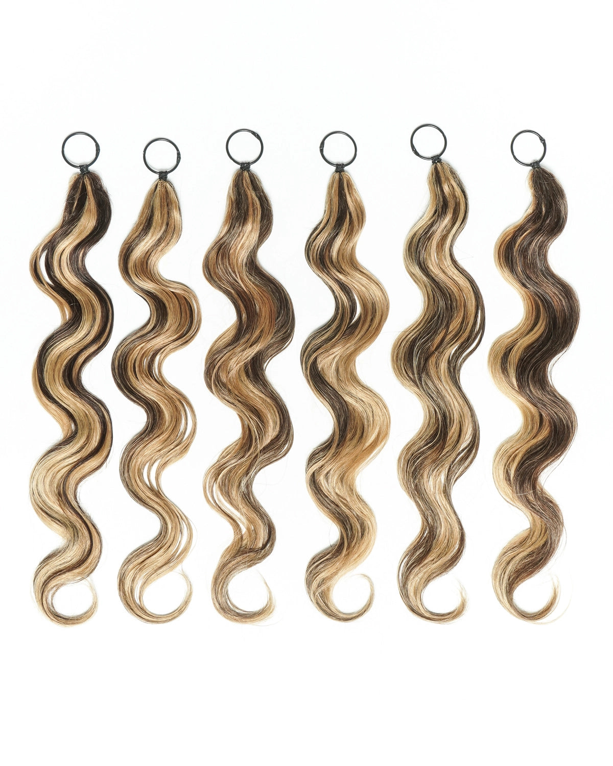 18" 100% Hand-Made Human Hair Feather Crochet Hair For Miracle Knots Hair Extensions
