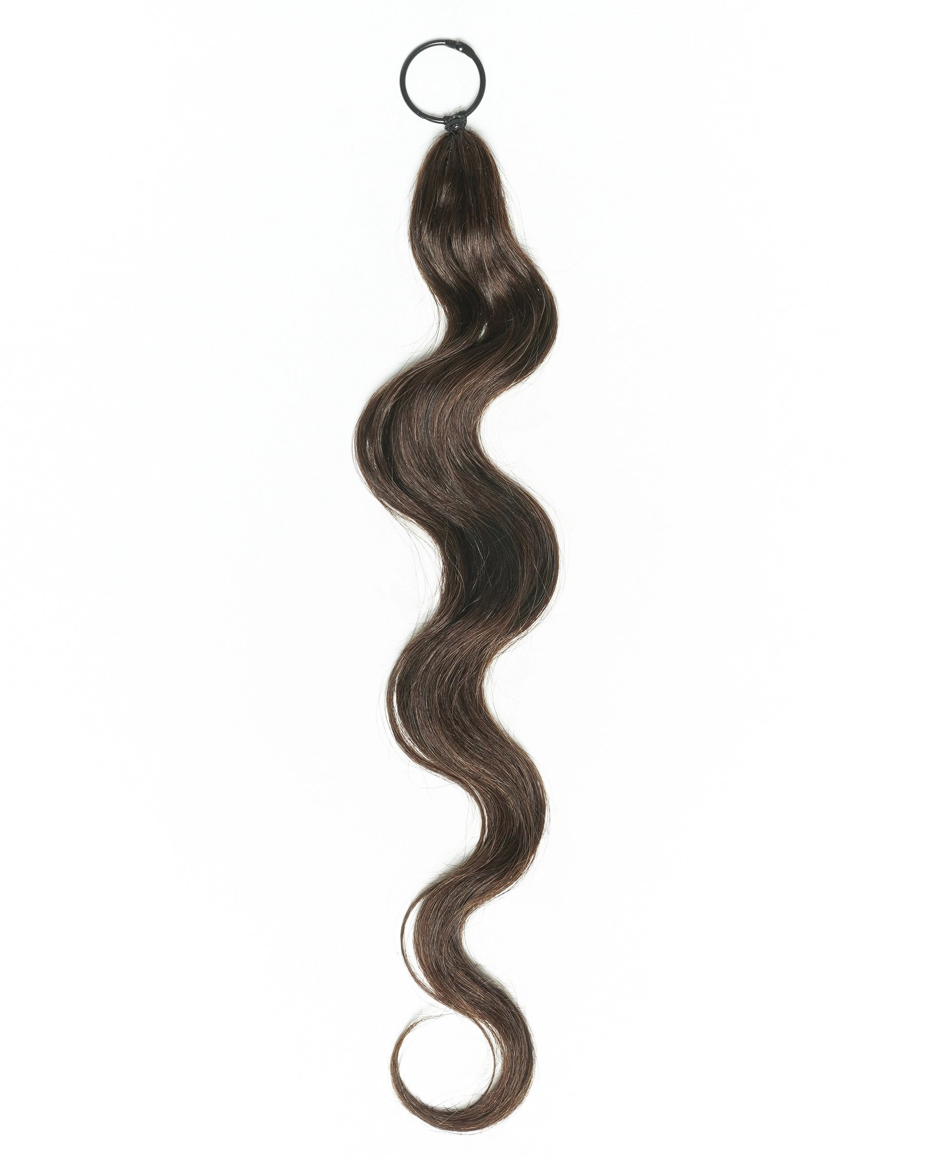 18" 100% Hand-Made Human Hair Feather Crochet Hair For Miracle Knots Hair Extensions