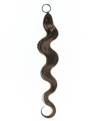 18" 100% Hand-Made Human Hair Feather Crochet Hair For Miracle Knots Hair Extensions