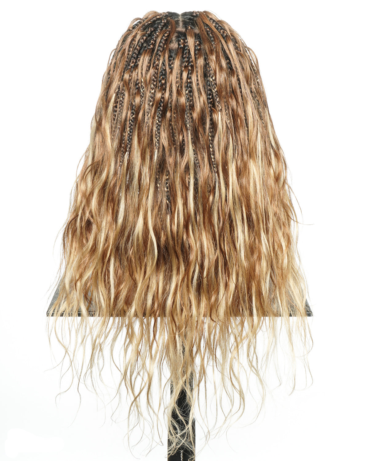 Michelle - 22" Salon-Style Balayage Ombre 30-27 Boho Box Braided Wig