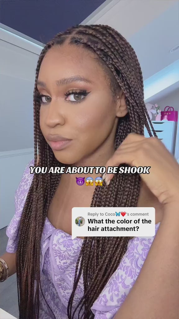 Load video: pre-bleached-box-braids