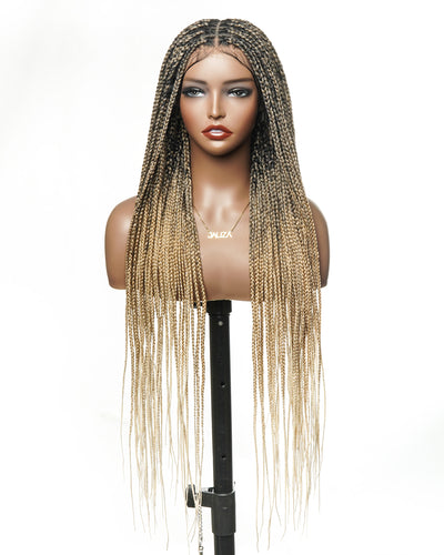 Swiss HD Full Lace Knotless Box Braided Wig