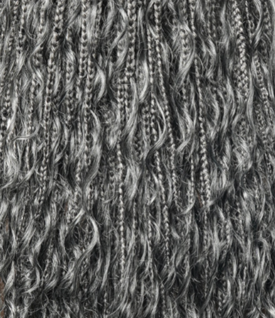 Kiki Crochet Braids - 12"-30" With Human Hair Curls 100 Strands/Pack Deep Wave