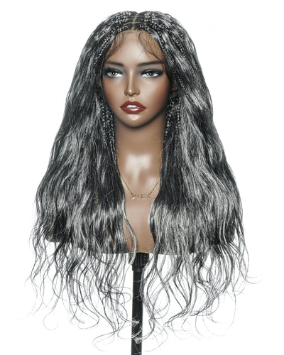 JALIZA Michelle - Bora Bora Crochet Boho Braids | Human Hair Miracle Body Wave
