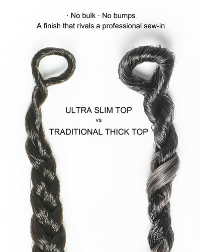 18" Ghost Loop™ Crochet Boho Braids With Human Hair Curls